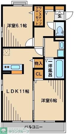 CANDY WOODの物件間取画像